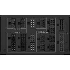 GIGABYTE UD1600PM PG5 AI TOP fonte de alimentação 1600 W 20+4 pin ATX ATX Preto