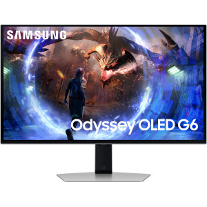 Samsung G60SD monitor de ecrã 68,6 cm (27") 2560 x 1440 pixels Quad HD OLED Prateado