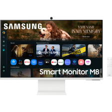 Samsung M8 M80F monitor de ecrã 81,3 cm (32") 3840 x 2160 pixels 4K Ultra HD LCD Branco