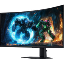 Samsung G75F monitor de ecrã 101,6 cm (40") 5120 x 2160 pixels WUHD LCD Preto