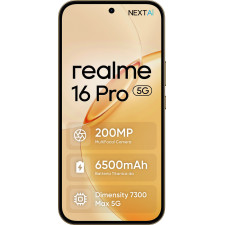realme 16 Pro 17,3 cm (6.8") Dual SIM 5G 8 GB 256 GB 6500 mAh Dourado
