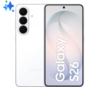 Samsung Galaxy S26 16 cm (6.3") Dual SIM Android 16.0 5G USB Type-C 12 GB 512 GB 4300 mAh Branco