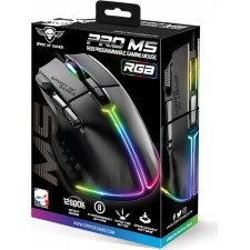 Spirit of Gamer PRO-M5 rato Jogos Mão direita USB Type-A Ótico 12800 DPI
