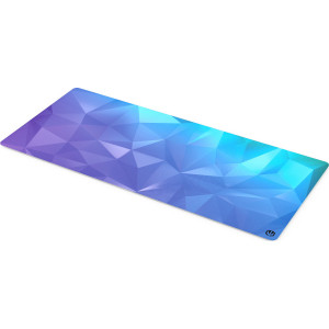 ENDORFY Crystal Blue XL Tapete Gaming Preto, Azul