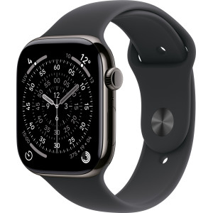 Apple Watch Series 11 OLED 42 mm Digital 374 x 446 pixels Ecrã táctil 5G Titânio Wi-Fi GPS