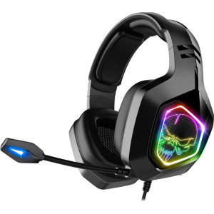 Spirit of Gamer ELITE-H50 DARK EDITION Auscultadores Com fios Fita de cabeça Jogos Preto