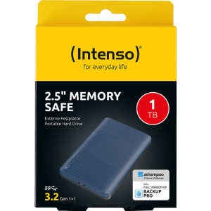 Intenso 6029565 disco externo 1 TB 5400 RPM 2.5" Micro-USB B 3.2 Gen 1 (3.1 Gen 1) Azul