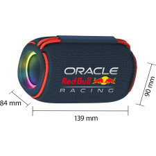 Red Bull Racing RB-SK440 Altifalante Portátil e ou para festa Coluna portátil estéreo Preto, Vermelho 8 W