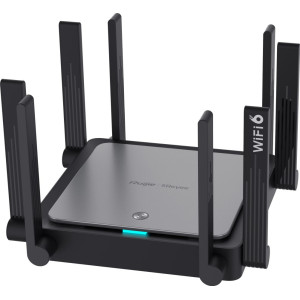 Ruijie Networks RG-EW3200GX PRO router sem fios Gigabit Ethernet Dual-band (2,4 GHz   5 GHz) Preto