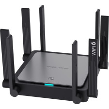 Ruijie Networks RG-EW3200GX PRO router sem fios Gigabit Ethernet Dual-band (2,4 GHz   5 GHz) Preto