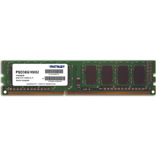 Patriot Memory Signature Line PSD38G16002 módulo de memória 8 GB 1 x 8 GB DDR3 240-pin DIMM