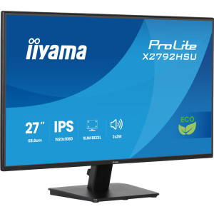 iiyama ProLite X2792HSU-B1 monitor de ecrã 68,6 cm (27") 1920 x 1080 pixels Full HD LED Preto