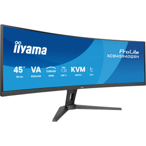 iiyama G-MASTER 45"LCD Curved Bus. UWQHD monitor de ecrã 113 cm (44.5") 5120 x 1440 pixels Dual QHD LED Preto