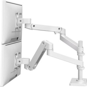 Ergotron LX Pro Series 45-690-290 montagem e suporte para monitores 68,6 cm (27") Secretária Branco