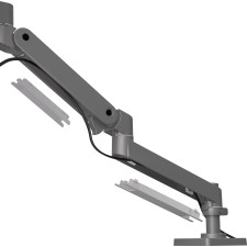 Ergotron LX Pro Series 45-682-293 montagem e suporte para monitores 86,4 cm (34") Secretária Cinzento Escuro
