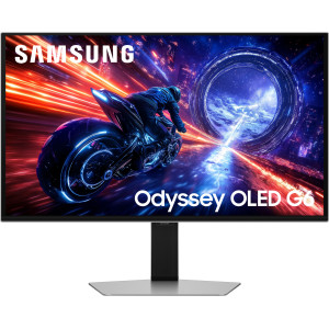 Samsung G60SF monitor de ecrã 68,6 cm (27") 2560 x 1440 pixels Quad HD OLED Prateado