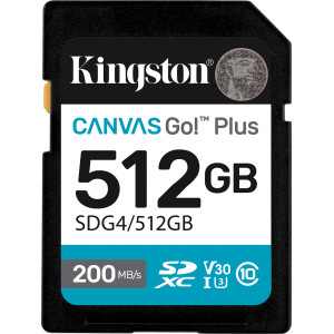 Kingston Technology Canvas Go! Plus 512 GB SDXC UHS-I Classe 10