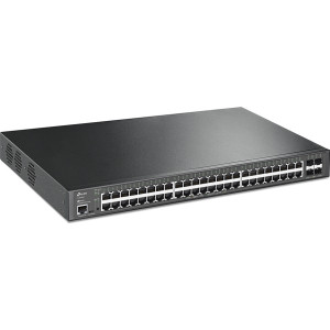 TP-Link JetStream TL-SG3452XP switch de rede Gerido L2+ Gigabit Ethernet (10 100 1000) Power over Ethernet (PoE) 1U Preto