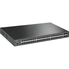 TP-Link JetStream TL-SG3452XP switch de rede Gerido L2+ Gigabit Ethernet (10 100 1000) Power over Ethernet (PoE) 1U Preto