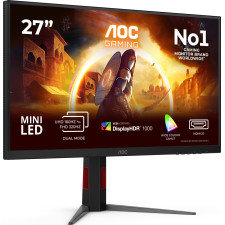 AOC G4 U27G4XM monitor de ecrã 68,6 cm (27") 3840 x 2160 pixels 4K Ultra HD LED Preto, Vermelho