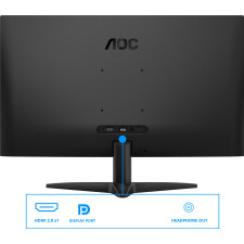 AOC B3 Q27B36X monitor de ecrã 68,6 cm (27") 2560 x 1440 pixels Quad HD LED Preto