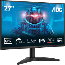 AOC B3 Q27B36X monitor de ecrã 68,6 cm (27") 2560 x 1440 pixels Quad HD LED Preto