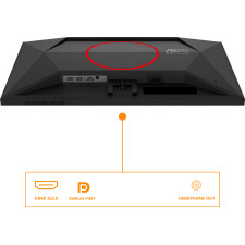 AOC G4 24G4ZRE monitor de ecrã 60,5 cm (23.8") 1920 x 1080 pixels Full HD LED Preto, Vermelho