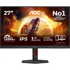 AOC G4 27G4ZR monitor de ecrã 68,6 cm (27") 1920 x 1080 pixels Full HD LED Preto, Vermelho