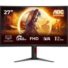 AOC G4 C27G4Z2 monitor de ecrã 68,6 cm (27") 1920 x 1080 pixels Full HD LCD Preto, Vermelho