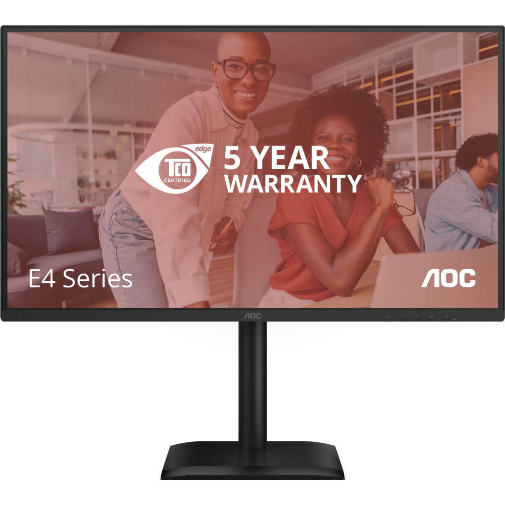 AOC 27E4CV monitor de ecrã 68,6 cm (27") 1920 x 1080 pixels Full HD LED Preto AOC 27E4CV monitor de ecrã 68,6 cm (27") 1920 x 1080 pixels Full HD LED Preto
