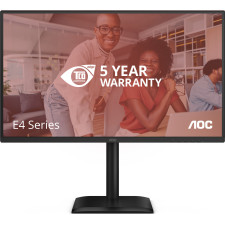 AOC 27E4U monitor de ecrã 68,6 cm (27") 1920 x 1080 pixels Full HD LED Preto
