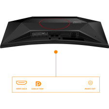 AOC G4 C27G42E monitor de ecrã 68,6 cm (27") 1920 x 1080 pixels Full HD LED Preto, Vermelho