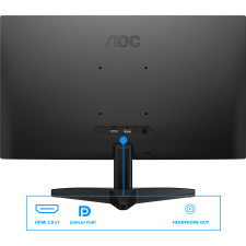 AOC B3 Q24B36X monitor de ecrã 60,5 cm (23.8") 2560 x 1440 pixels Quad HD LED Preto