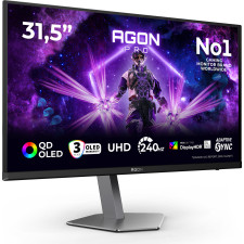 AOC AGON PRO AG326UZD2 monitor de ecrã 80 cm (31.5") 3840 x 2160 pixels 4K Ultra HD OLED Preto