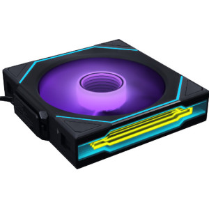 Lian Li Uni Fan 14SLIN1W1B Sistema de Arrefecimento de Computador Caixa de computador Ventoinha 14 cm Preto 1 unidade(s)