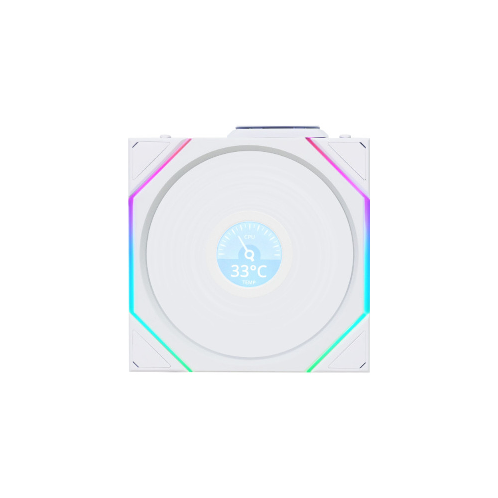 Lian Li Uni Fan TL140 LCD Wireless Caixa de computador Ventoinha 14 cm Branco 1 unidade(s) Lian Li Uni Fan TL140 LCD Wireless Caixa de computador Ventoinha 14 cm Branco 1 unidade(s)