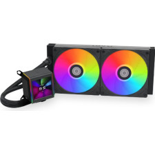 Lian Li GA II LCD Processador Kit de arrefecimento líquido 12 cm Branco