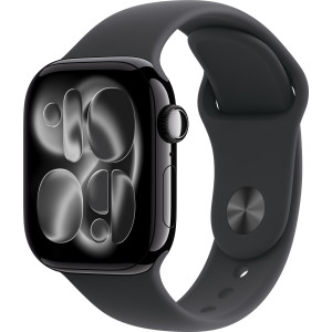 Apple Watch Series 11 OLED 42 mm Digital 374 x 446 pixels Ecrã táctil Preto Wi-Fi GPS
