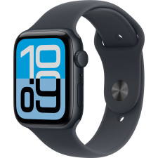 Apple Watch SE (3nd generation) OLED 44 mm Digital 368 x 448 pixels Ecrã táctil Preto Wi-Fi GPS