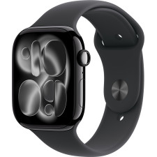 Apple Watch Series 11 OLED 46 mm Digital 416 x 496 pixels Ecrã táctil Preto Wi-Fi GPS