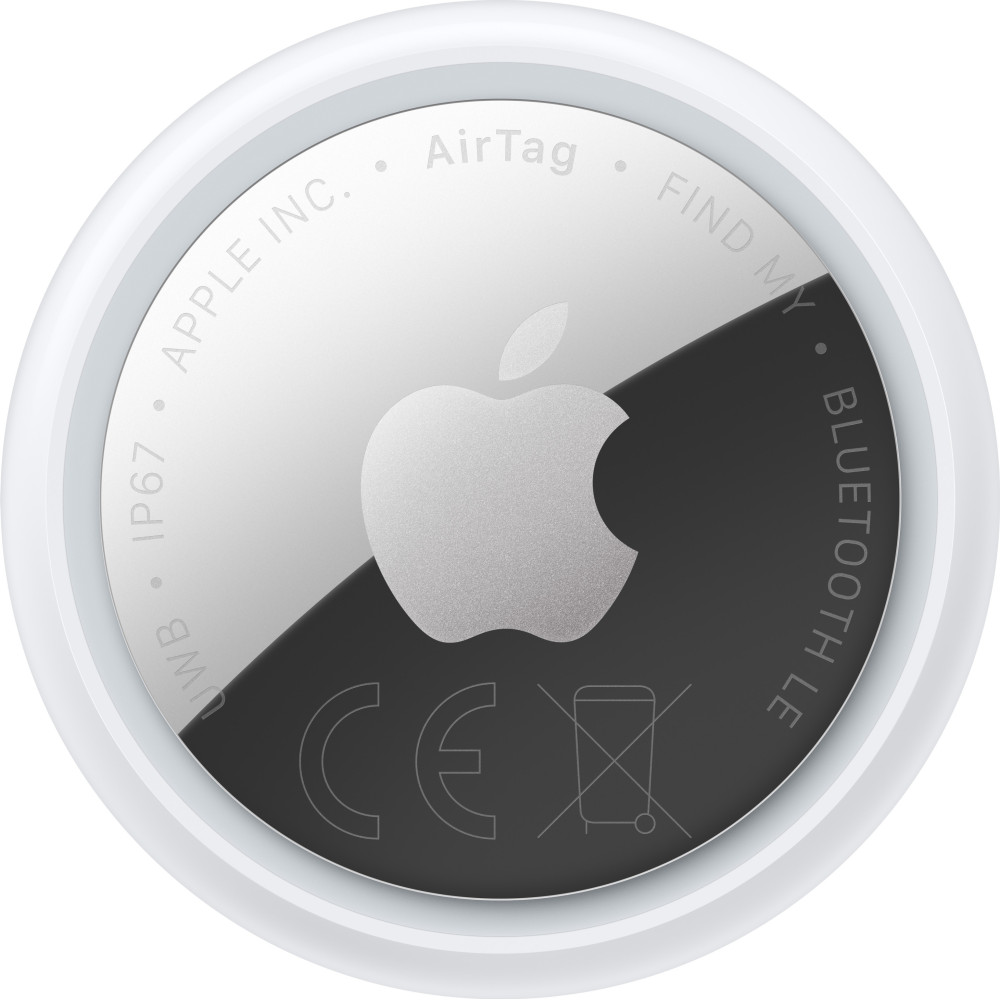 Apple AirTag Item Localizador Prateado, Branco Apple AirTag Item Localizador Prateado, Branco
