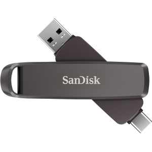 SanDisk Extreme PRO unidade de memória USB 256 GB USB Type-C USB Type-A 3.2 Gen 2 (3.1 Gen 2) Preto