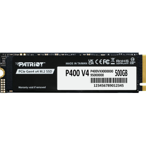 Patriot Memory P400 V4 500 GB M.2 PCI Express 4.0 NVMe