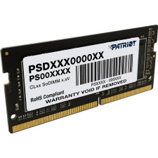 Patriot Memory Signature Line Premium Patriot módulo de memória 8 GB 1 x 8 GB DDR4 260-pin SO-DIMM
