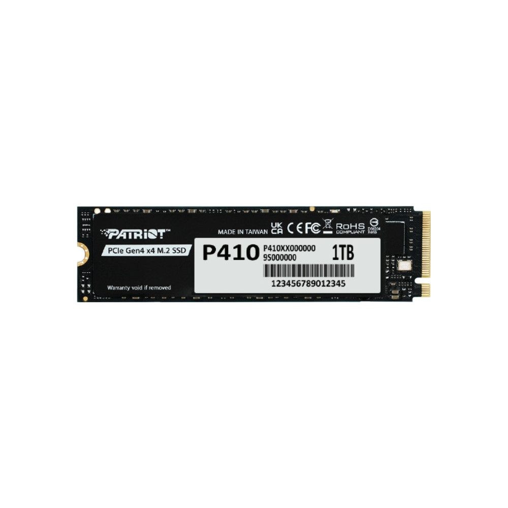 Patriot Memory P410 1 TB M.2 PCI Express NVMe Patriot Memory P410 1 TB M.2 PCI Express NVMe