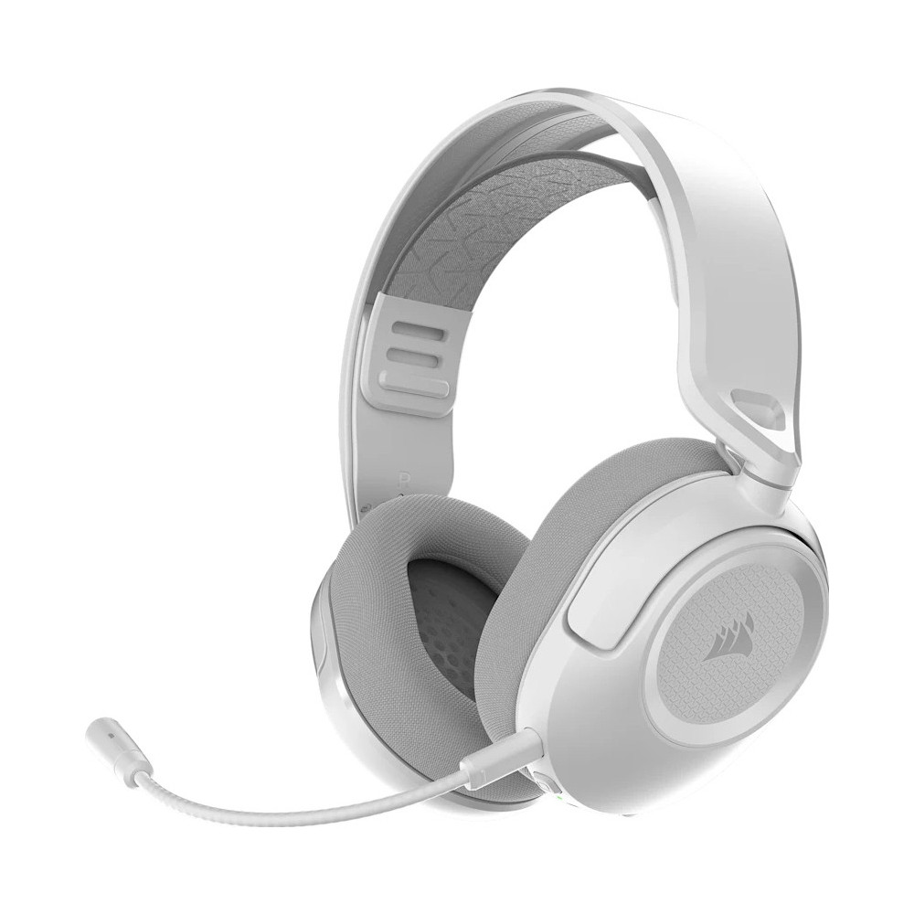 Corsair HS35 v3 Auscultadores Com fios e sem fios Fita de cabeça Jogos Bluetooth Branco Corsair HS35 v3 Auscultadores Com fios e sem fios Fita de cabeça Jogos Bluetooth Branco