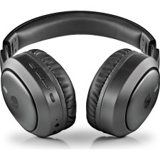 NGS Artica Tempest Black Auscultadores Com fios e sem fios Fita de cabeça Chamadas Música USB Type-C Bluetooth Preto
