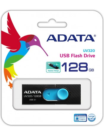 ADATA UV320 unidade de memória USB 128 GB USB Type-A 3.2 Gen 1 (3.1 Gen 1) Preto, Azul