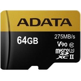 ADATA Premier ONE V90 cartão de memória 64 GB MicroSDXC Class 10 UHS-II