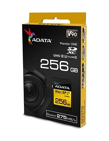ADATA Premier ONE V90 cartão de memória 256 GB SDXC Class 10 UHS-II